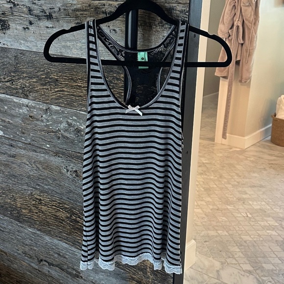 HONEYDEW Lace Racerback Sleep Tank - Picture 2 of 11